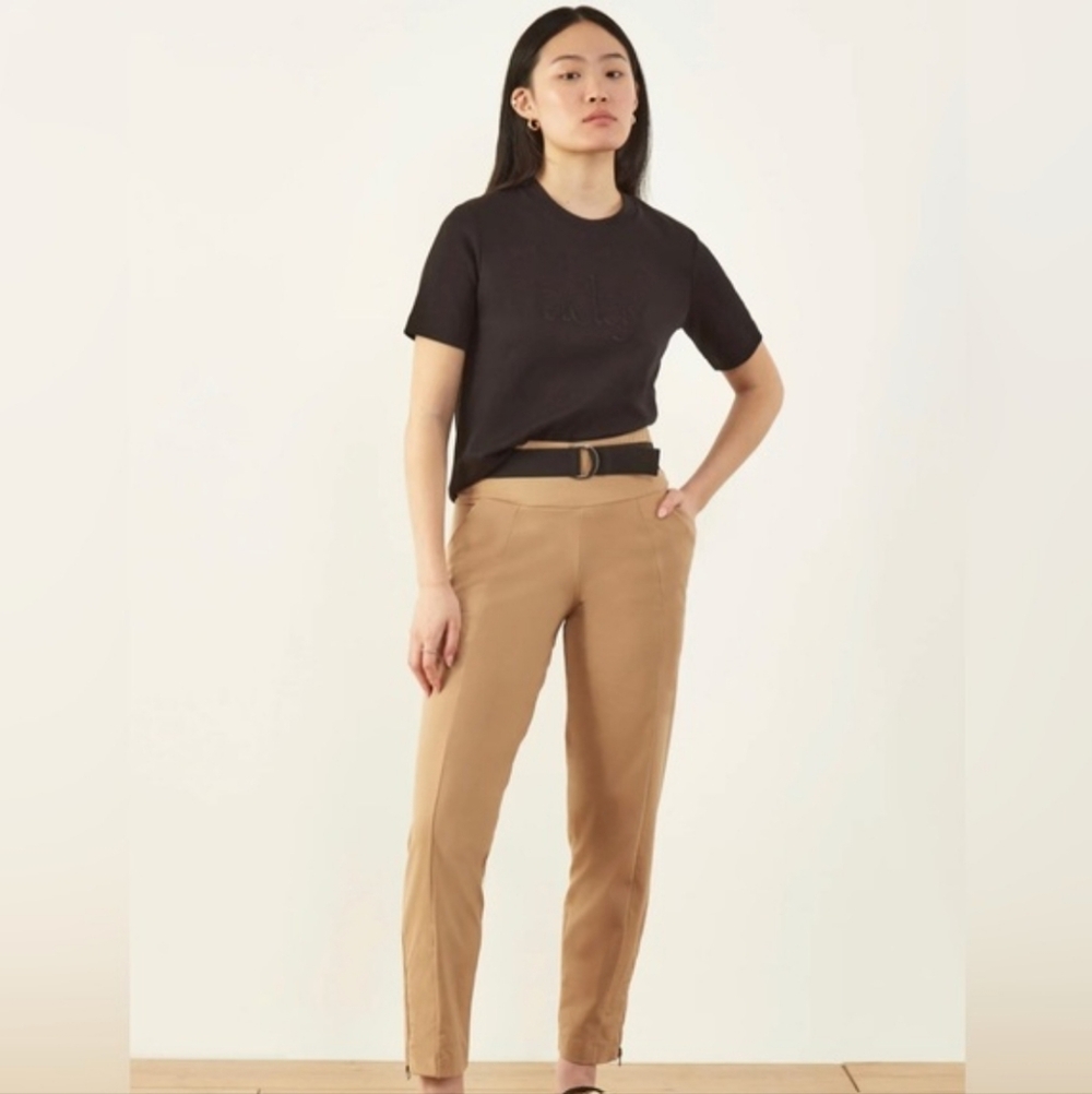 ADAY Warm Up Pants - Camel - Size Medium